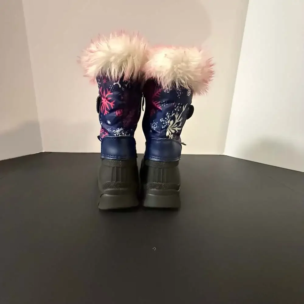 DREAM PAIRS KSNOW Girls Waterproof Winter Snow Boots‎ Size 12